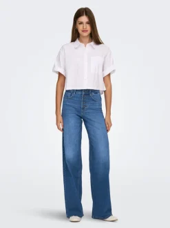 ONLMADISON Høy midje Wide Leg Fit Jeans