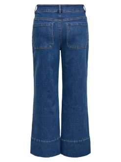 ONLMADISON Høy midje Wide Leg Fit Cropped Jeans