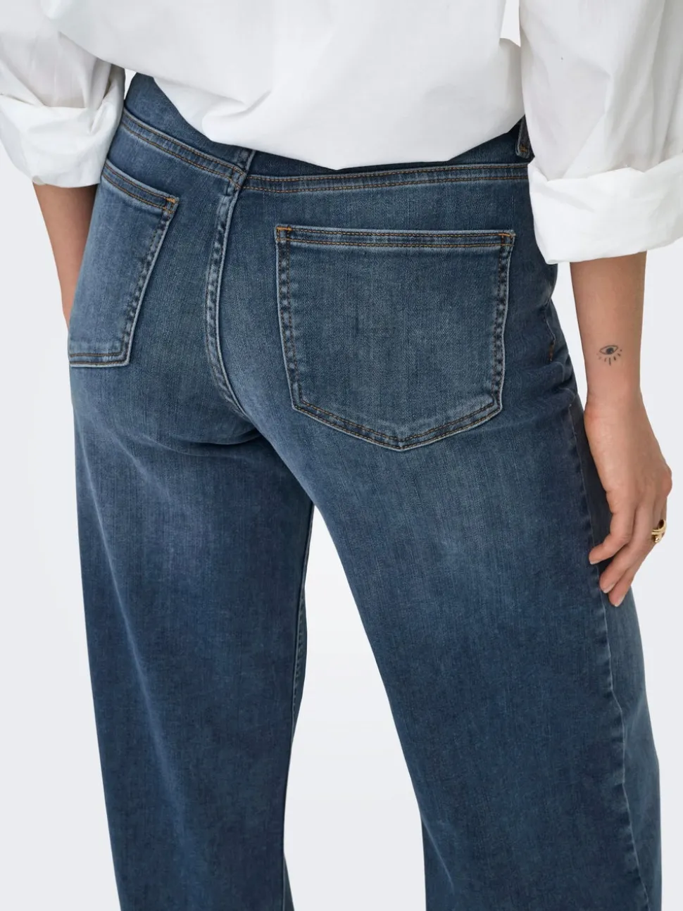 ONLMADISON Høy midje Wide Leg Fit Jeans