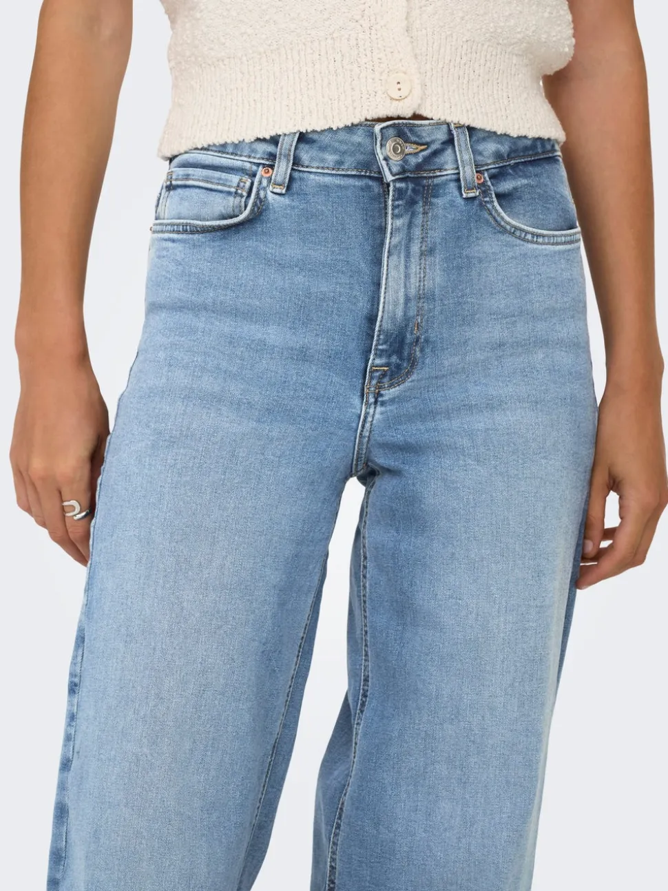 ONLMADISON Høy midje Wide Leg Fit Jeans