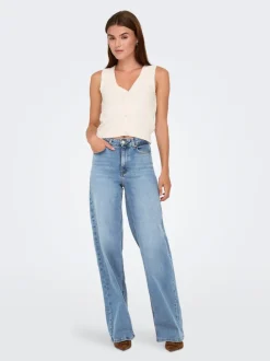 ONLMADISON Høy midje Wide Leg Fit Jeans