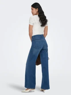 ONLMADISON Høy midje Wide Leg Fit Jeans