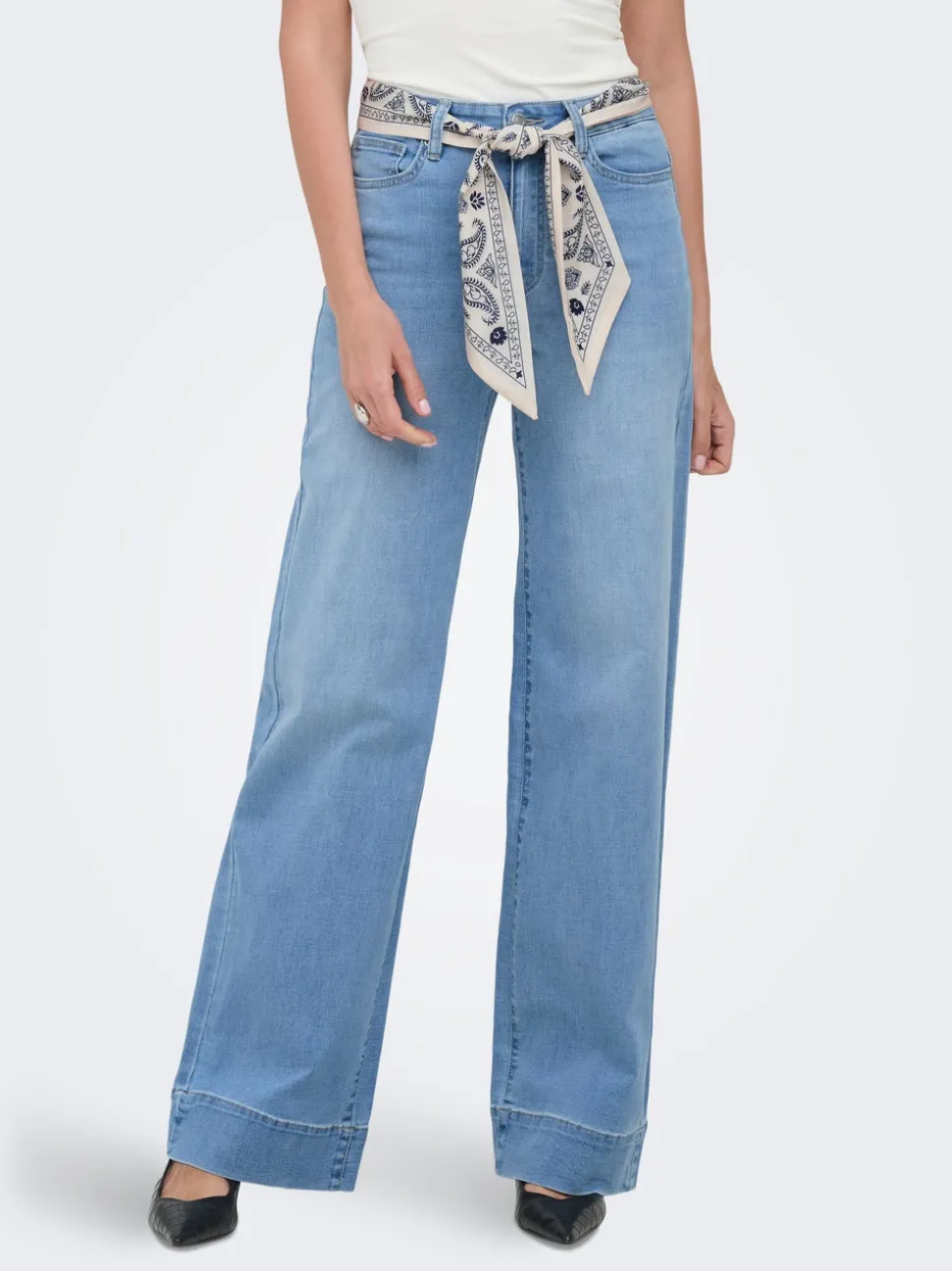 ONLMADISON Høy midje Wide Leg Fit Jeans