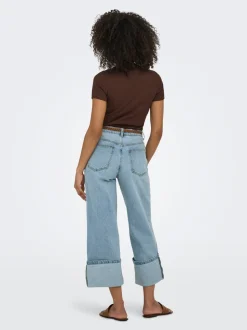 ONLMADISON Høy midje Wide Leg Fit Jeans