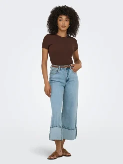 ONLMADISON Høy midje Wide Leg Fit Jeans