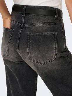 ONLMATE Middels høy midje Baggy Fit Denimshorts