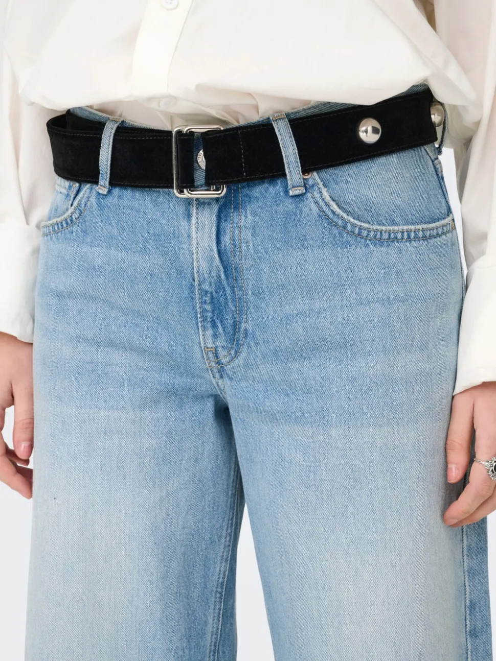 ONLMAYA Middels høy midje Wide Leg Fit Jeans
