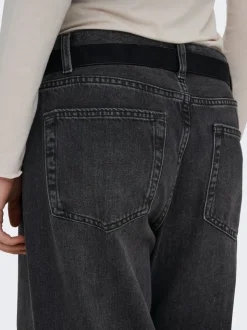 ONLMAYA Middels høy midje Wide Leg Fit Jeans