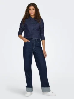 ONLMERCER Høy midje Wide Leg Fit Jeans