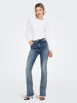 ONLMILA Høy midje Flared Fit Jeans