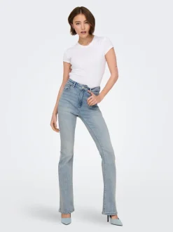 ONLMILA Høy midje Flared Fit Jeans
