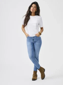 ONLMILA Høy midje Skinny Fit Ankellengde Jeans