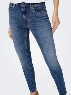 ONLMILA Høy midje Skinny Fit Ankellengde Jeans