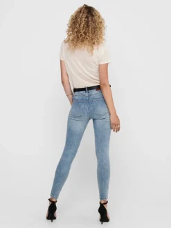 ONLMILA Høy midje Skinny Fit Ankellengde Jeans