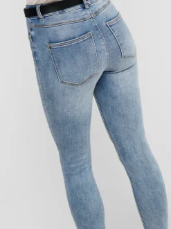 ONLMILA Høy midje Skinny Fit Ankellengde Jeans