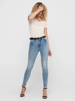 ONLMILA Høy midje Skinny Fit Ankellengde Jeans
