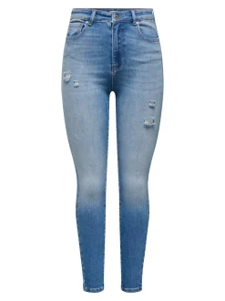 ONLMILA Høy midje Skinny Fit Ankellengde Jeans