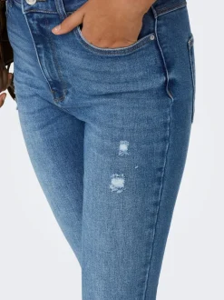 ONLMILA Høy midje Skinny Fit Ankellengde Jeans