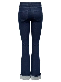 ONLMILA Middels høy midje Flared Fit Jeans