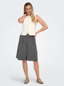 ONLNALINA Middels høy midje Loose fit Bermudashorts
