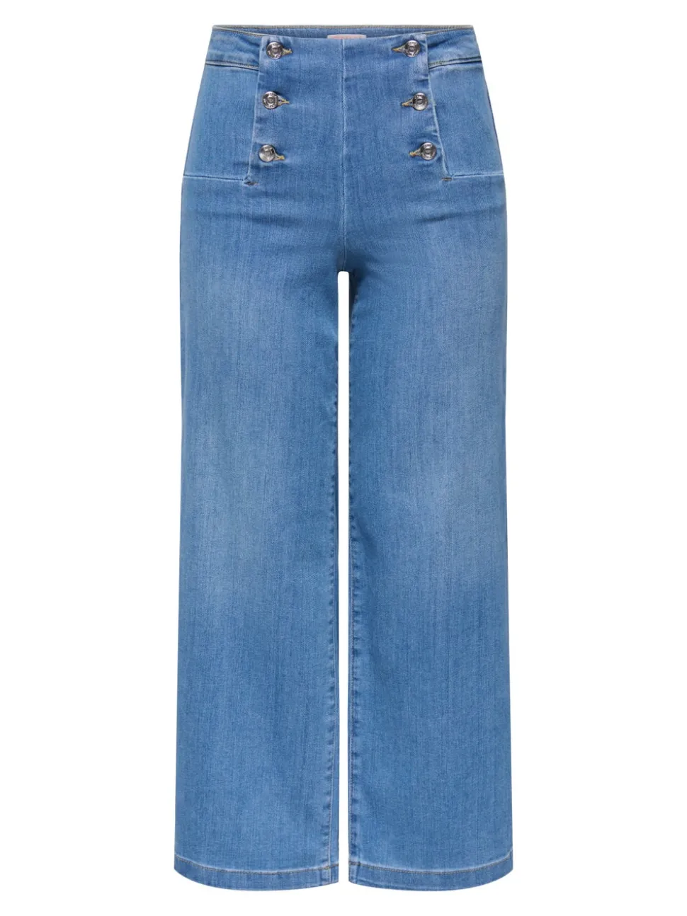 ONLNEW Høy midje Bred passform - beskåret Cropped Jeans