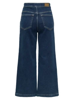 ONLNEW Høy midje Bred passform - beskåret Cropped Jeans