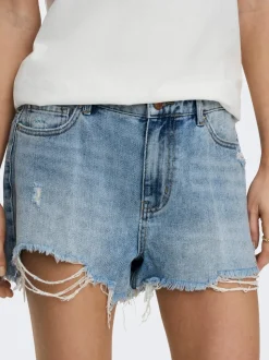 ONLPACY Høy midje Regular Fit Denimshorts
