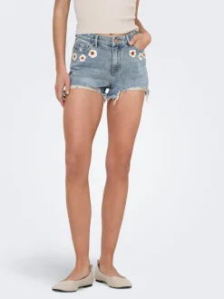 ONLPACY Høy midje Regular Fit Denimshorts