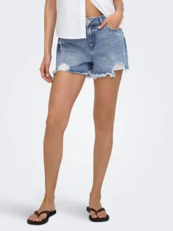 ONLPACY Høy midje Regular Fit Denimshorts