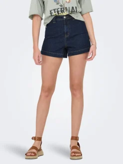 ONLPARIS Høy midje Regular Fit Denimshorts