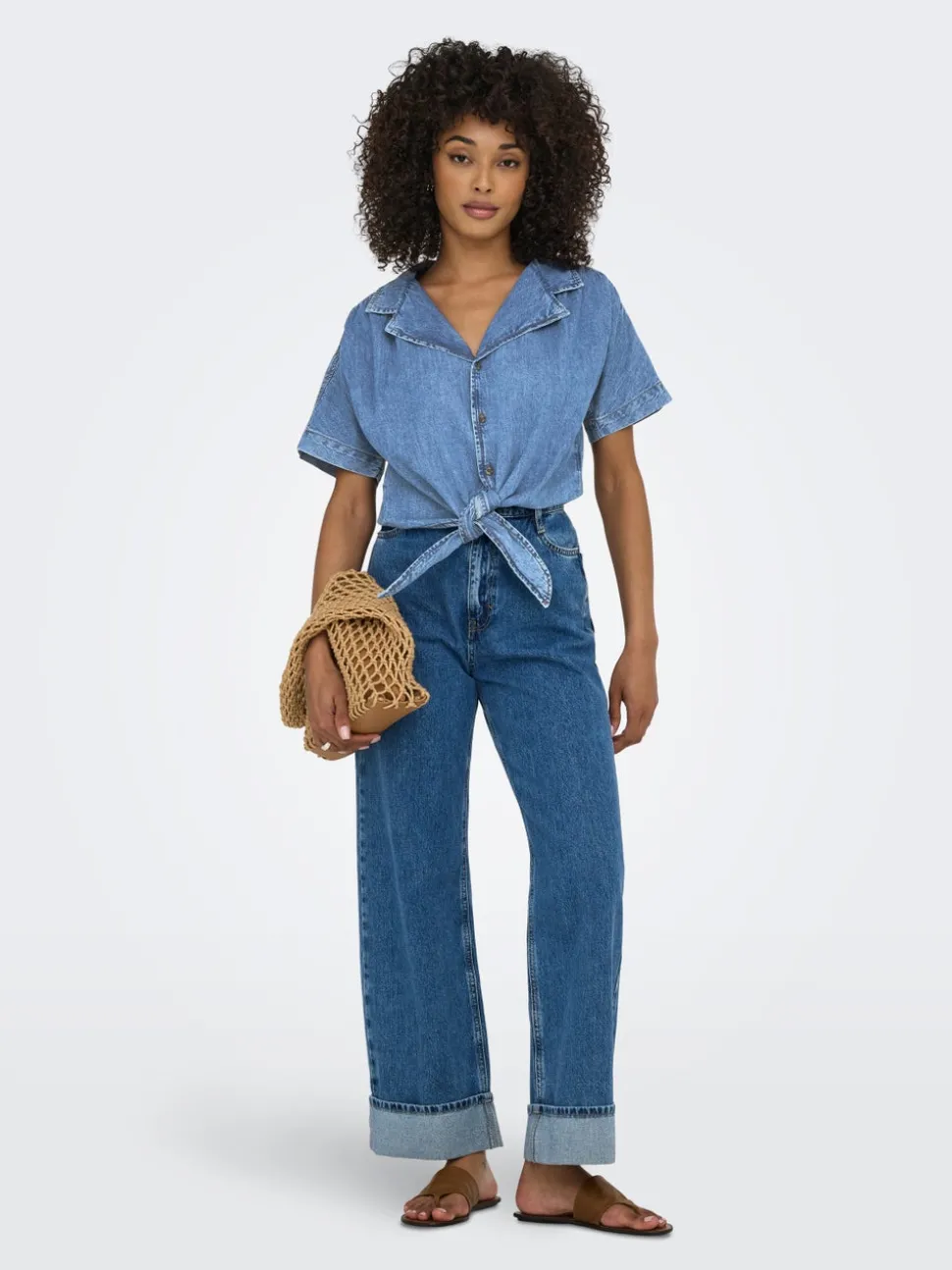 ONLPAULA Denimskjorte