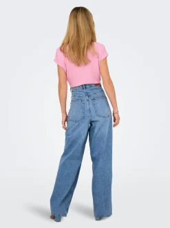 ONLPAULINA Høy midje Baggy Fit Jeans