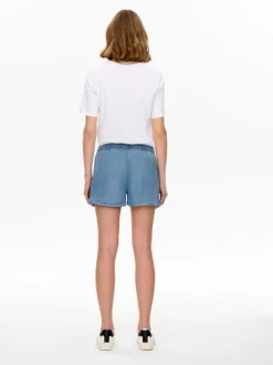 ONLPEMA Middels høy midje Relaxed Fit Denimshorts