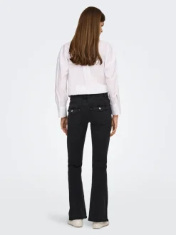ONLPHOEBE Lav midje Flared Fit Jeans