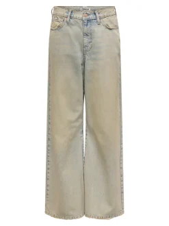 ONLPIPER-SONIC Høy midje Wide Leg Fit Jeans