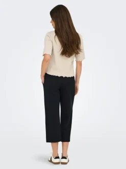ONLPOPTRASH-SUKI Cropped Fit Klassisk bukse