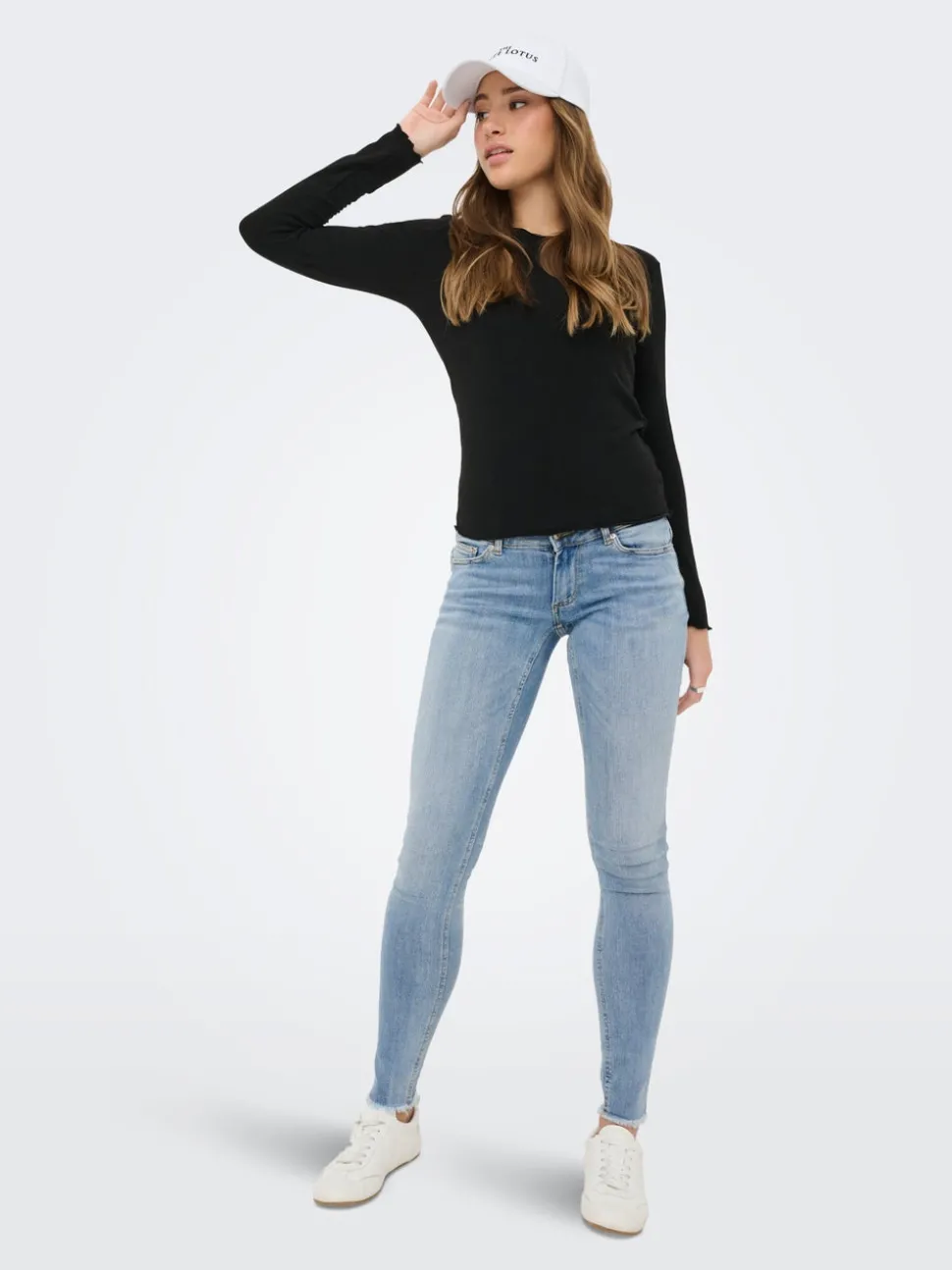 ONLPOWER Lav midje Skinny Fit Ankellengde Jeans