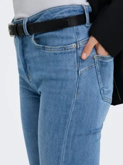 ONLPOWER Middels høy midje Flared Fit Jeans