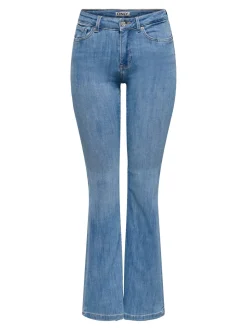ONLPOWER Middels høy midje Flared Fit Jeans