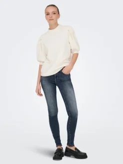 ONLPOWER Middels høy midje Skinny Fit Jeans