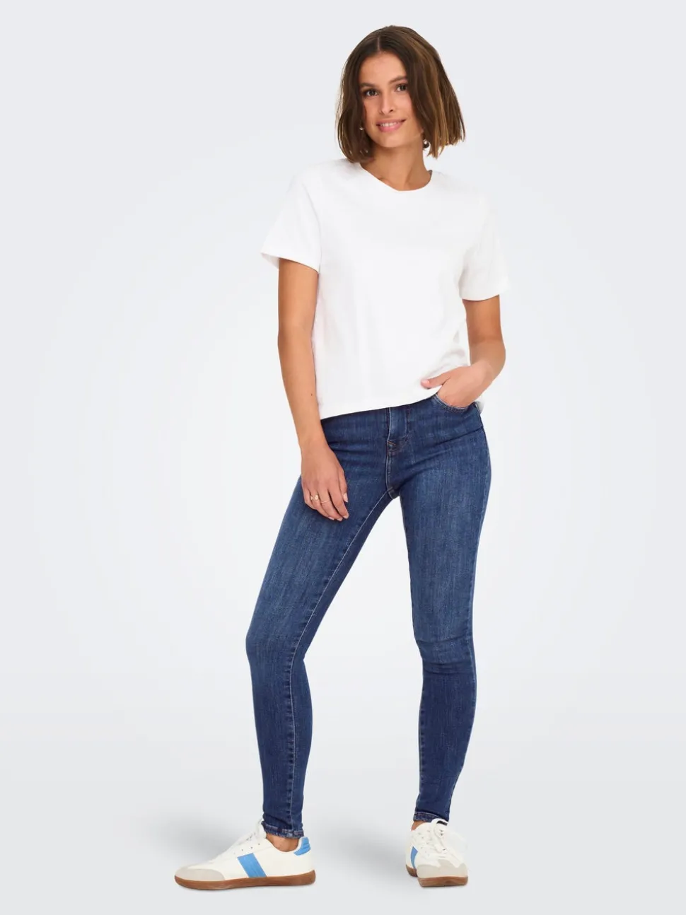 ONLPOWER Middels høy midje Skinny Fit Jeans