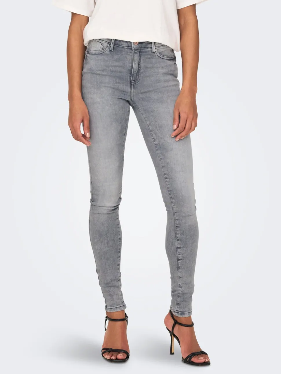 ONLPOWER Middels høy midje Skinny Fit Jeans