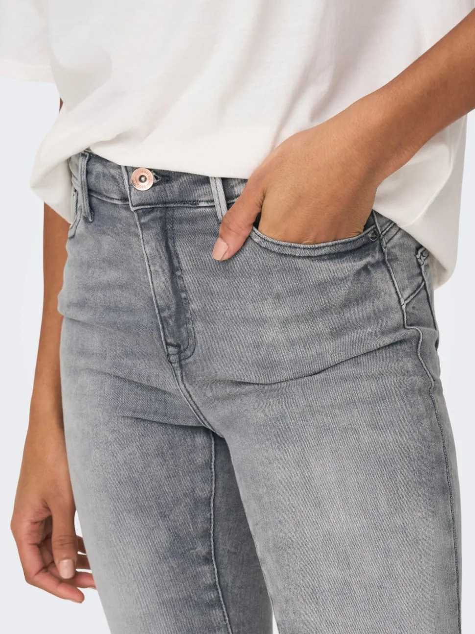ONLPOWER Middels høy midje Skinny Fit Jeans