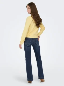 ONLPOWER Middels høy midje Flared Fit Jeans