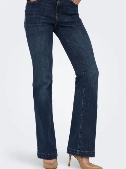 ONLPOWER Middels høy midje Flared Fit Jeans