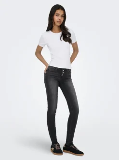 ONLPOWER Middels høy midje Skinny Fit Jeans