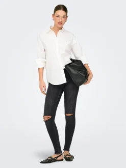 ONLPOWER Middels høy midje Skinny Fit Ankellengde Jeans