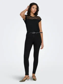 ONLPOWER Middels høy midje Skinny Fit Jeans