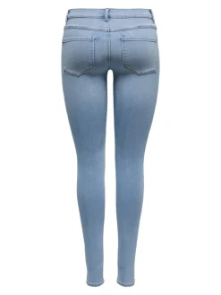 ONLRAIN Middels høy midje Skinny Fit Jeans