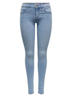 ONLRAIN Middels høy midje Skinny Fit Jeans